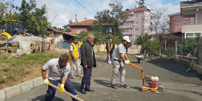 Başkan Köşker’den Üstyapı Denetimi
