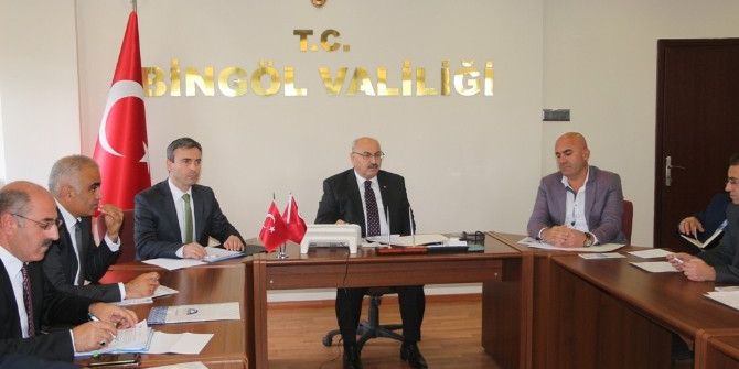Bingöl’de Yatırımları Kolaylaştırma Toplantısı Yapıldı