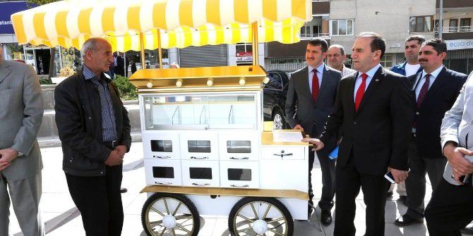 Çekirdekçiye Seyyar Araba Desteği