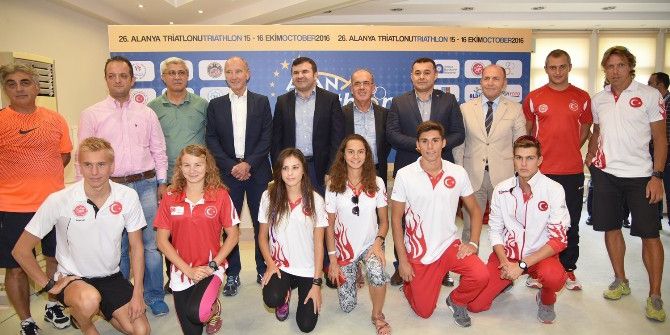 Alanya Etu Triatlon Avrupa Kupa Finali’nin Basın Toplantısı Gerçekleştirildi