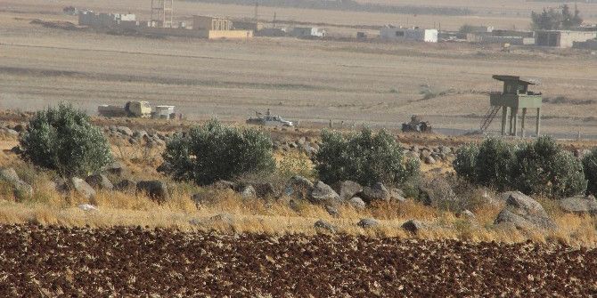 Sınırın Suriye Tarafında Büyük Hareketlilik