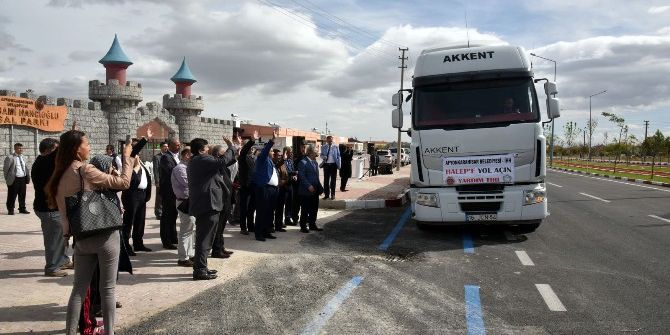 Afyonkarahisar’dan, Halep’e 510 Çuval Un Yardımı Gönderildi