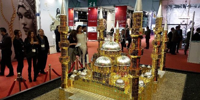 Çamlıca Cami’nin Altın Maketini Yaptılar