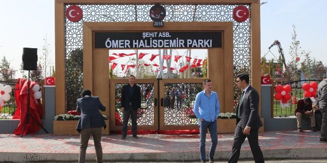 Niğde’de Şehit Ömer Halisdemir Parkı Törenle Açıldı