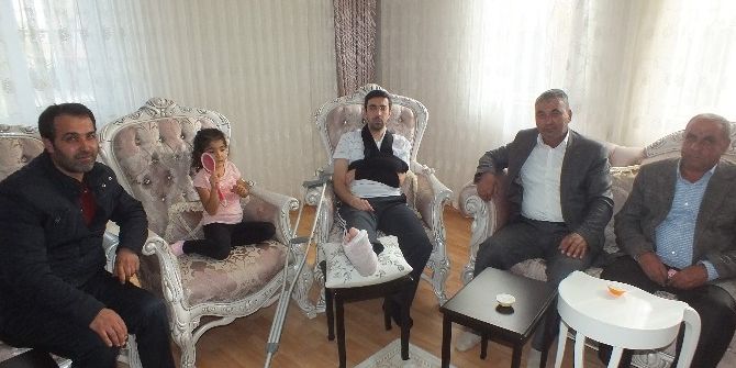 Kaymakamı Kırlı Misafirlerini Ağırlamaya Devam Ediyor