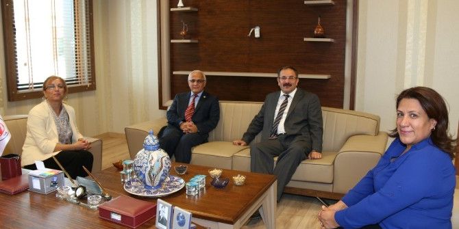 Rektör Kılıç’tan Baro Başkanı Necmi Öncül’e Ziyaret