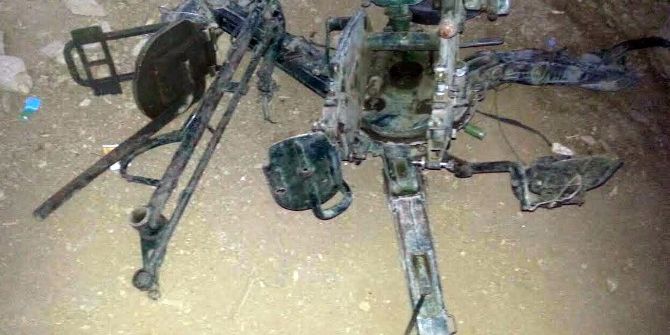 Çukurca Uzundere Seriertuşi Tepe’de Teröristlere Ait Mühimmatlar Ele Geçirildi