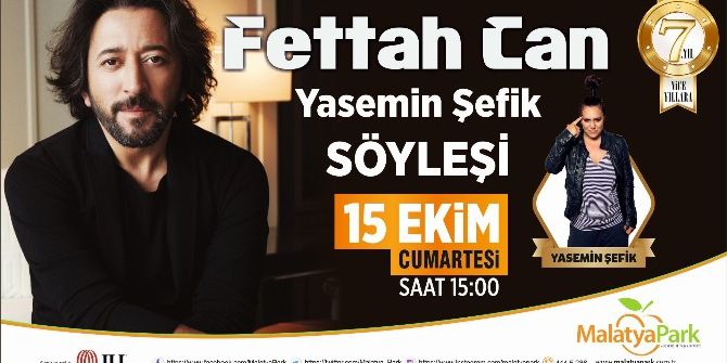 Fettahcan Ve Yasemin Şefik Malatyapark’a Geliyor