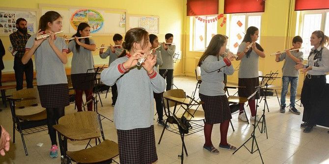Dinar’da Yan Flüt Kursu Açıldı