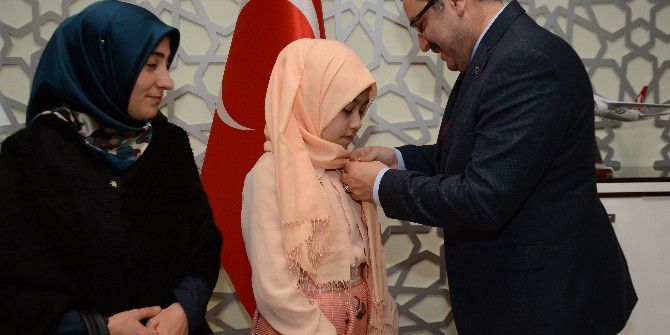 Trabzonlu Küçük Hafızlar Cumhurbaşkanlığı Külliyesi’nde Ağırlandı