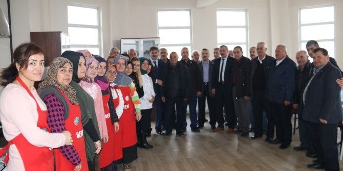 Başkan Alemdar Sermek Kurslarına Misafir Oldu