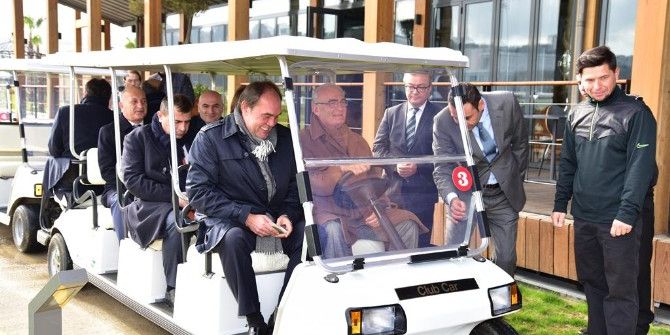Tff Yönetimi Golf Sahasına Hayran Kaldı