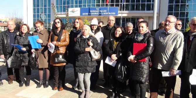 Stk’lar Çerkezköy’de Yapılması Planlanan Termik Santrale İtiraz Etti