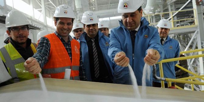 Eskişehir Valisi Azmi Çelik, Eti Maden Kırka Bor İşletmesini Ziyaret Etti