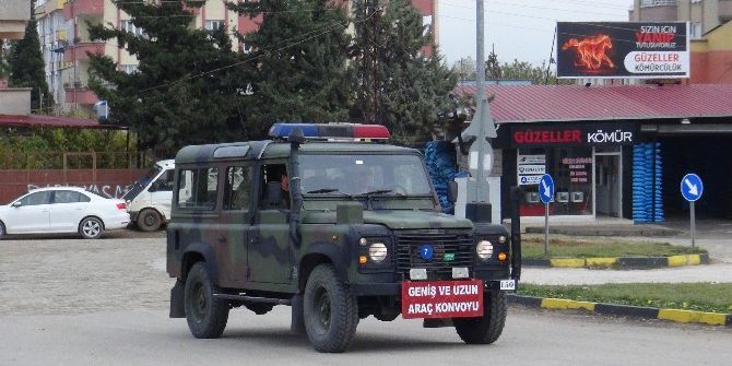 Maltepe’den Gaziantep’e Askeri Sevkıyat Sürüyor