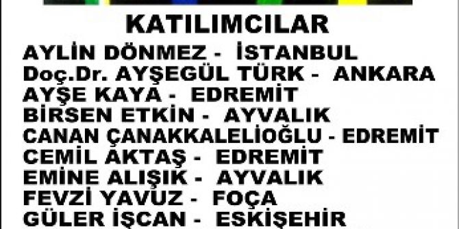 Ayvalıklı Ressam Emine Alışık Eşkişehir İçin Hazırlanıyor
