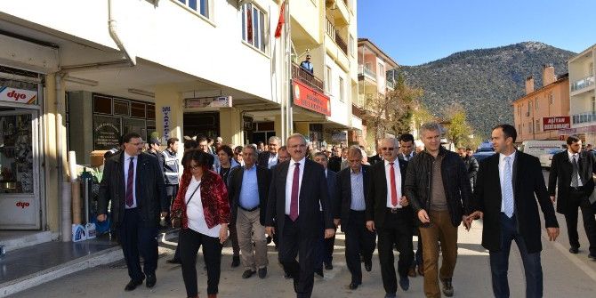 Vali Karaloğlu’ndan Akseki Ve İbradı İnceleme