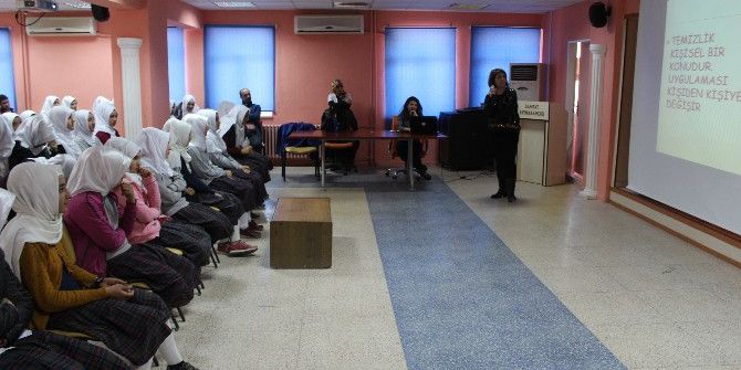 Samsat’ta Öğrencilere Hijyen Eğitimi Verildi