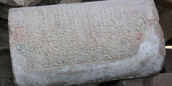 Kızıl Kilise’de Kitabe Gün Yüzüne Çıktı