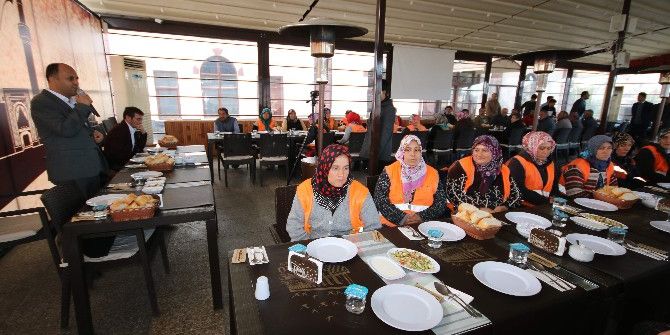 Başkan Özaltun Typ Çalışanlarıyla Veda Yemeğinde Buluştu