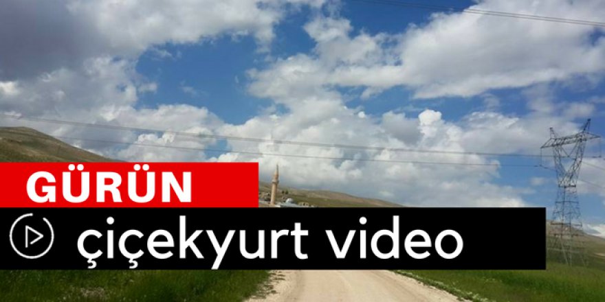 Gürün Çiçekyurt Köyü Video