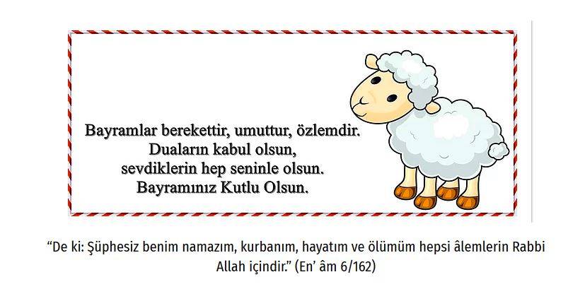 Resimli Kurban Bayramı Mesajları 20