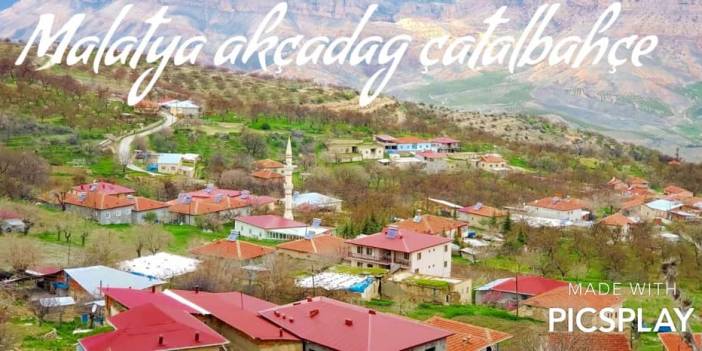 Akçadağ Çatalbahçe Köyü Resimleri