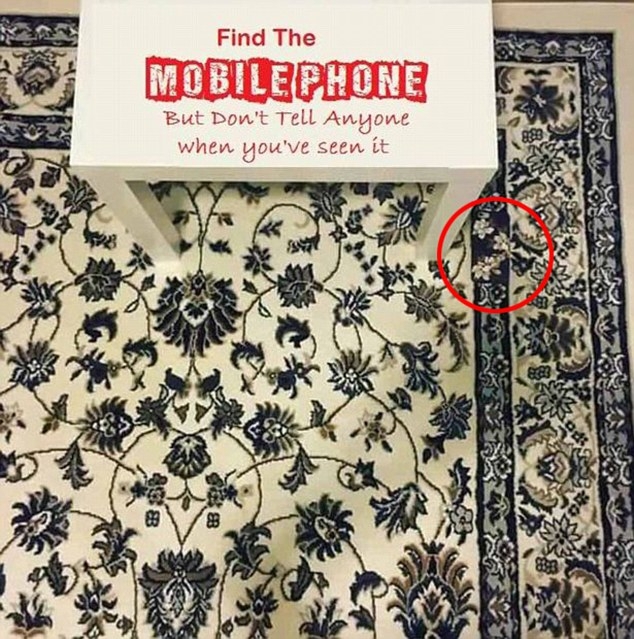 Halının Üzerindeki Telefonu Bulabilir misiniz? 3