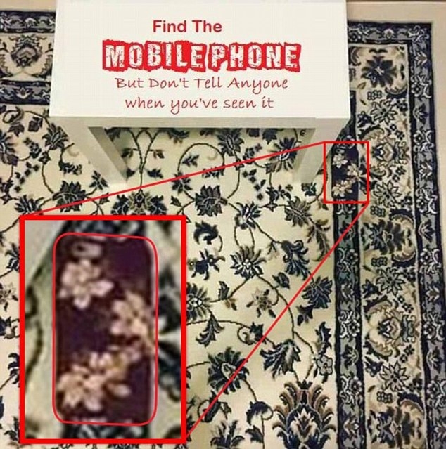 Halının Üzerindeki Telefonu Bulabilir misiniz? 4