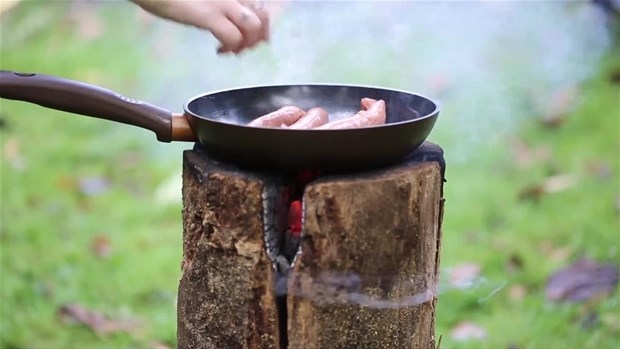 Ağaç Kütüğünden Öyle Bir şey Yaptı ki... 20