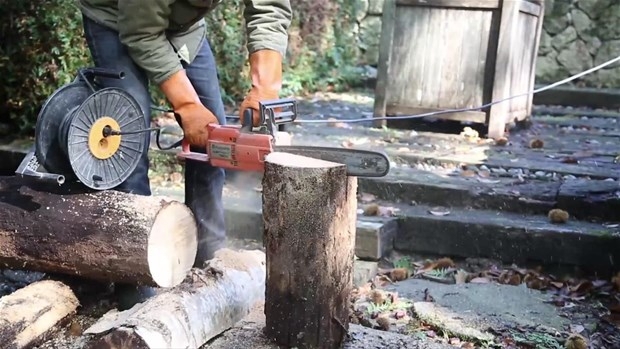 Ağaç Kütüğünden Öyle Bir şey Yaptı ki... 8