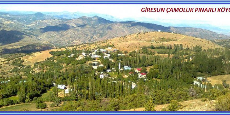 Çamoluk Pınarlı Köyü Resimleri