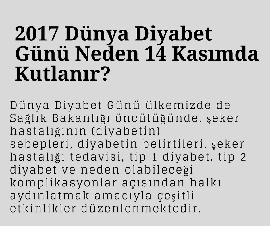 Dünya Diyabet Günü 12 Kasım 11