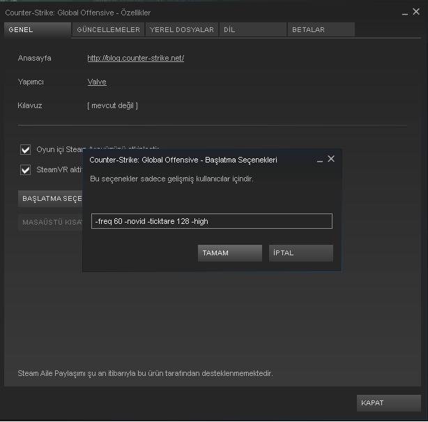 Counter Strike'de Ffs Arttırma (NVİDA) 7