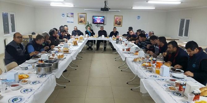 Şantiyede Yeni Yıl Morali