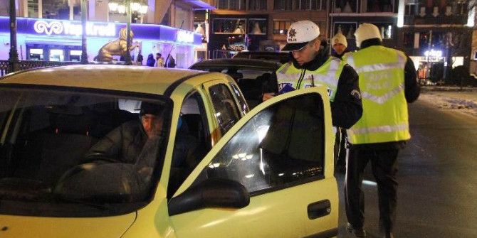 Eskişehir’de Yılbaşında 870 Araca 183 Bin Lira Ceza