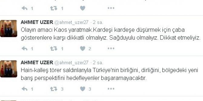 Ak Partili Milletvekillerinden Ortaköy’deki Terör Saldırısına Tepki