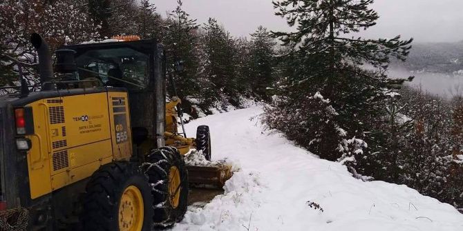 Bartın’da Kapanan 66 Köy Yolu Ulaşıma Açıldı