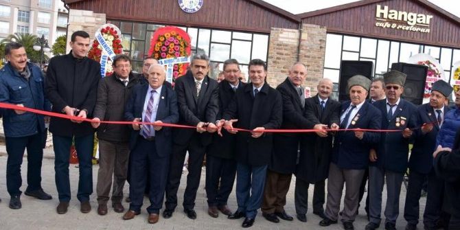 Nazilli’de Hangar Kafe Resmi Törenle Açıldı