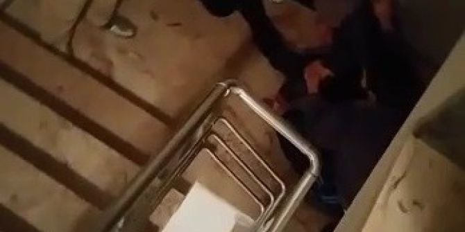 Ayakkabı Hırsızlarının Yakalanma Anı Vatandaş Kamerasında