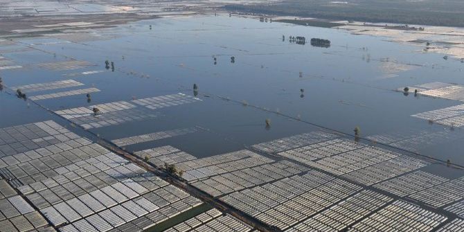 Mersin’deki Felaket Havadan Görüntülendi
