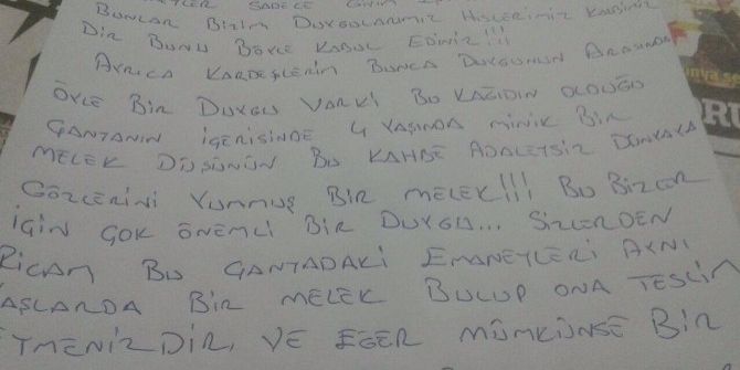5 Yaşında Kızını Kaybetti, Onun Kıyafetleri Halep’li Çocuğun Yüzünü Güldürdü