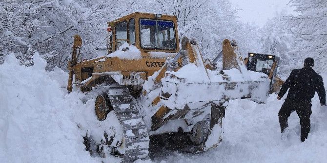 Bursa’da Karla Kesintisiz Mücadele
