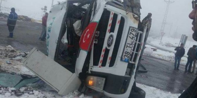 Develi’de Trafik Kazası: 1 Ölü