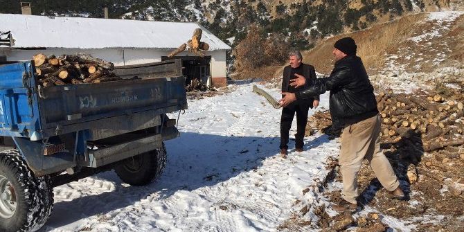 Koyulhisar’da İhtiyaç Sahiplerine Odun Yardımı