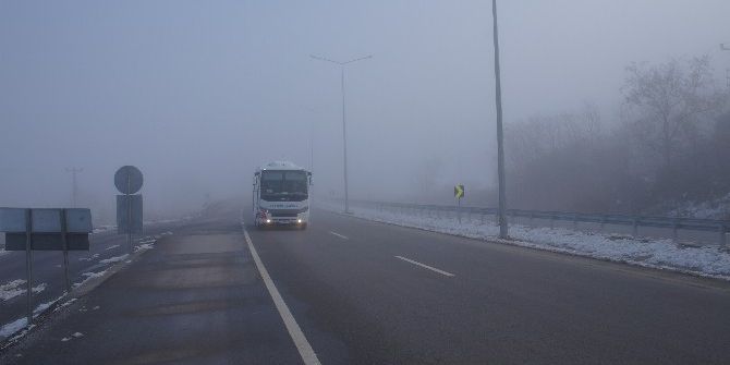 Çanakkale’de Yoğun Sis