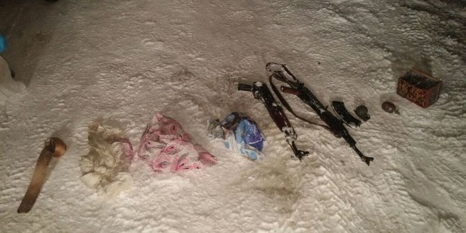 Van’da Pkk’ya Ait Silah Ve Mühimmat Ele Geçirildi