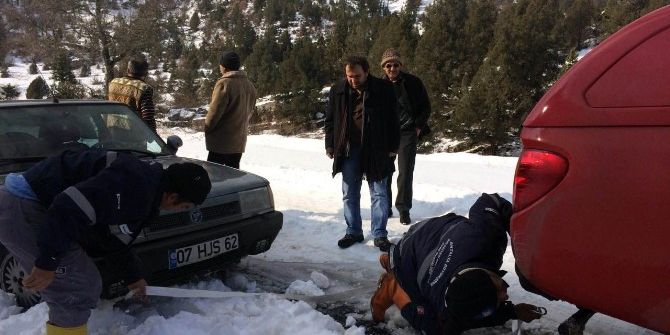 Akseki’de Karla Mücadele