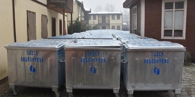 Yeni Çöp Konteynerleri Dağıtılacak