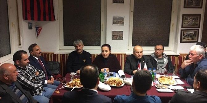 Başkan Güneş Almanya’daki Gurbetçilere Belediye Çalışmaları Hakkında Bilgi Verdi